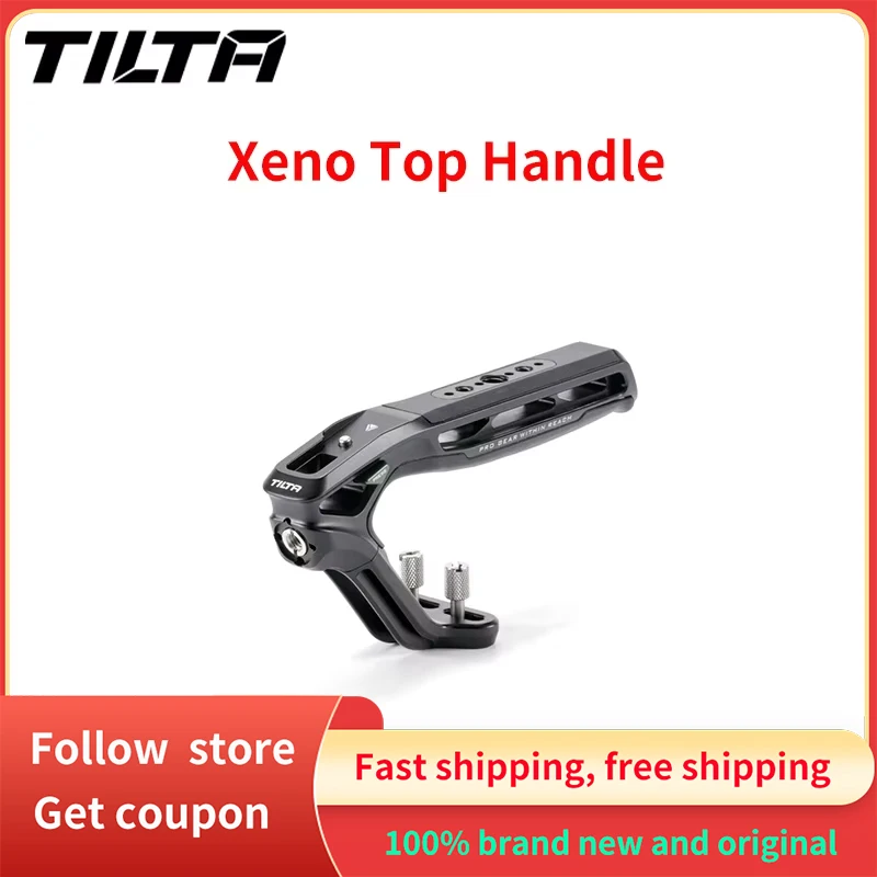 

TILTA TA-XTH Xeno Camera Cage Universal Top Handheld with Cold Shoe/1/4"-20 Locating Pins/NATO/Dual For Sony FX3 FX30 Cage