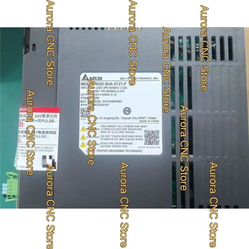New ASD-B3A-0721-P 750W servo drive for fast delivery