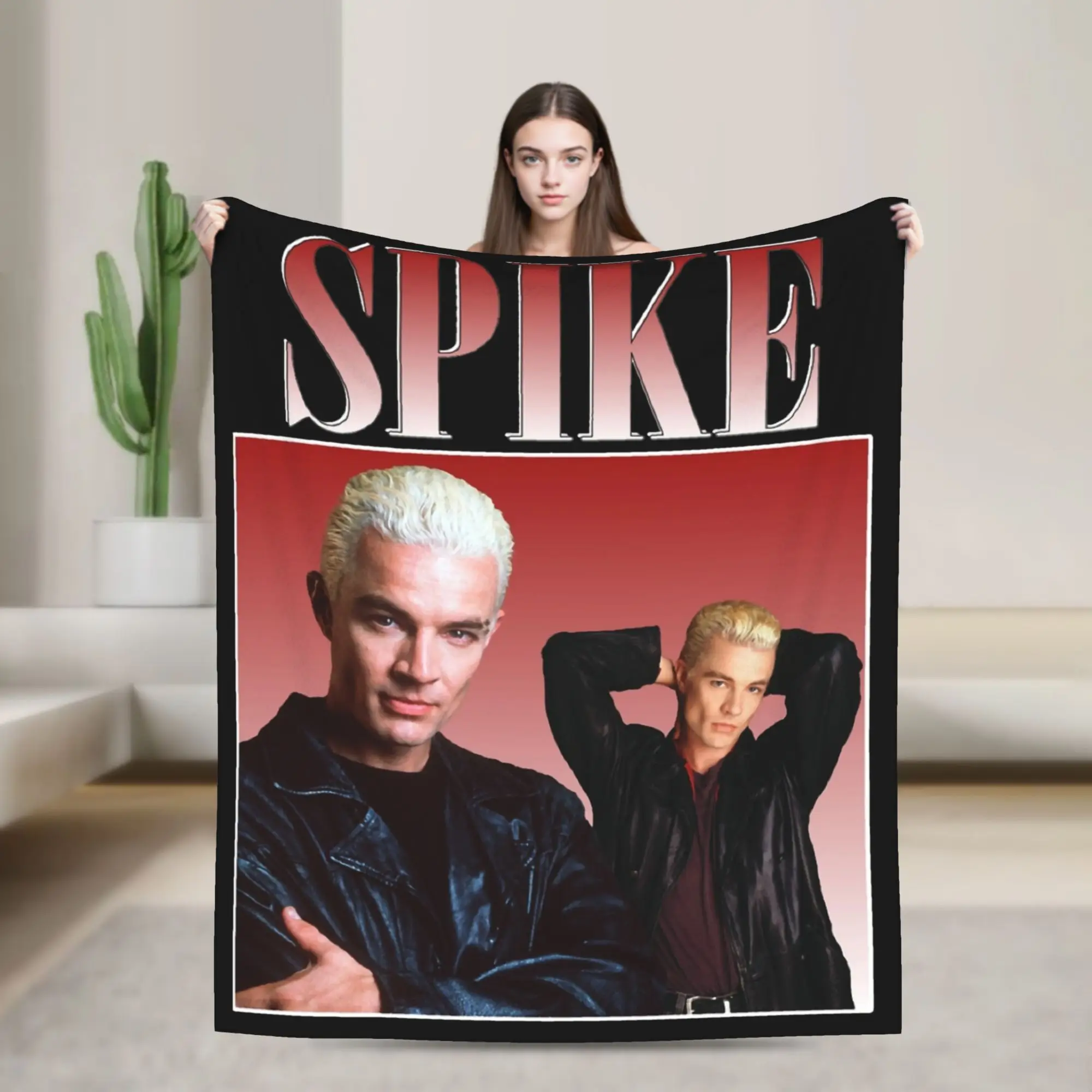 سبايك بافيز مصاصي الدماء القتلة البطانيات الصوف الديكور خفيفة الوزن رقيقة رمي بطانية للفراش الأريكة الفراش يلقي