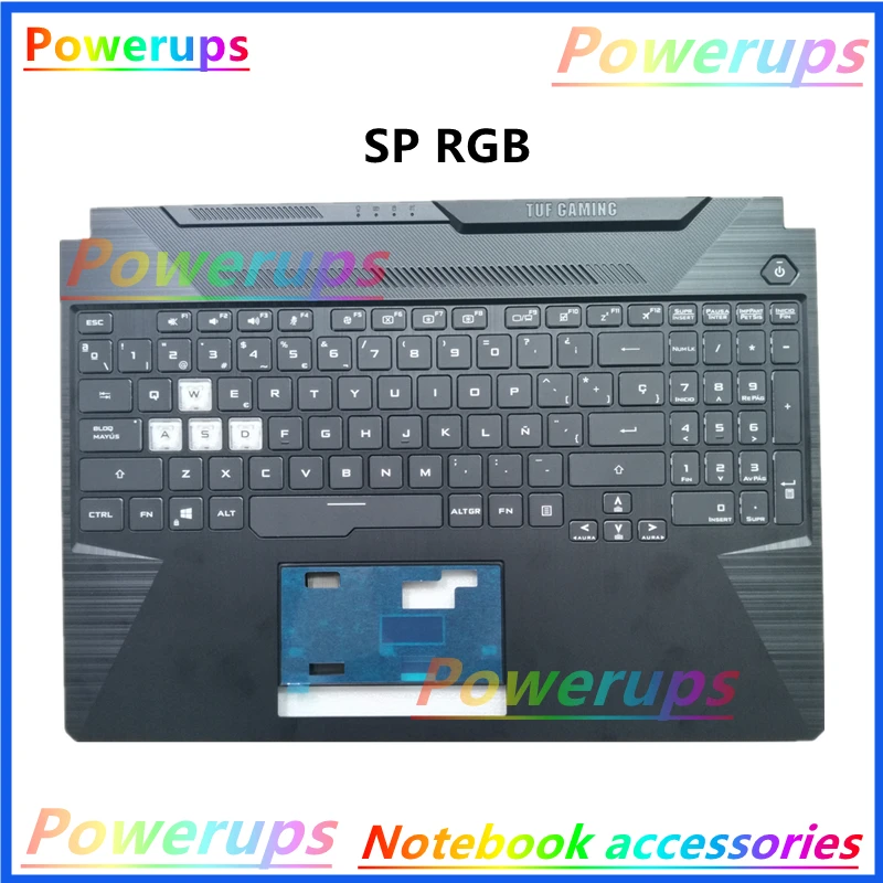 Laptop/Notebook US/UK/RU/SP Backlight Keyboard Shell/Cover/Case For Asus TUF Gaming 8 A15 F15 FX506 FX506H FA506 FA506II FA506IU