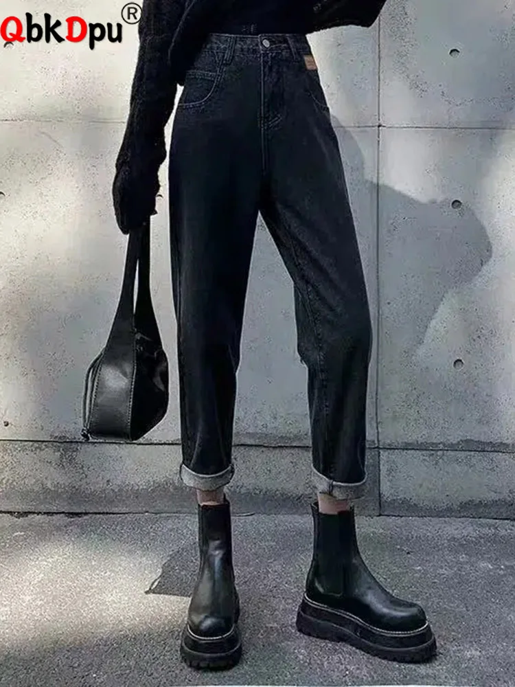 

Oversize 4xl Baggy High Waist Harem Ankle-length Jeans Korean Women Streetwear Trousers New Spring Causal Vintage Deinm Vaqueros