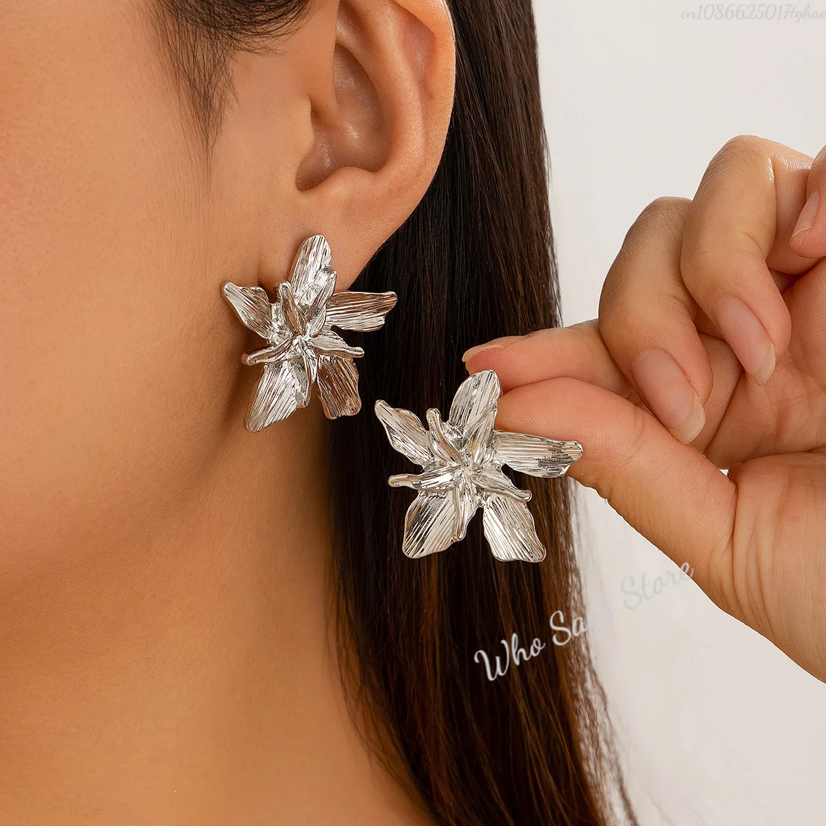 2025 تصميم شخصي مزدوج الطبقات حلقة زهرة معدنية للنساء الاتجاه الشرير حفلة قابل للتعديل خاتم السيدات مجوهرات هدية