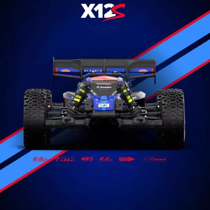 Rlaarlo X12s Brushless 1/12 Electric Yue Rc Remote Control Car Adult 4wd High Speed Drift Remote Control Car Toy Boy Gift