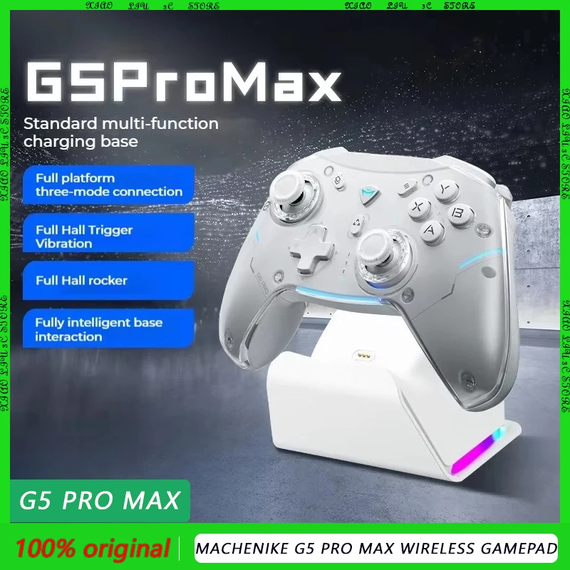 

Machenike G5 pro Max Wireless Gamepad Rgb Gaming Controller With Charging Dock For Switch Phone Pc Hall Effect G5PRO MAX