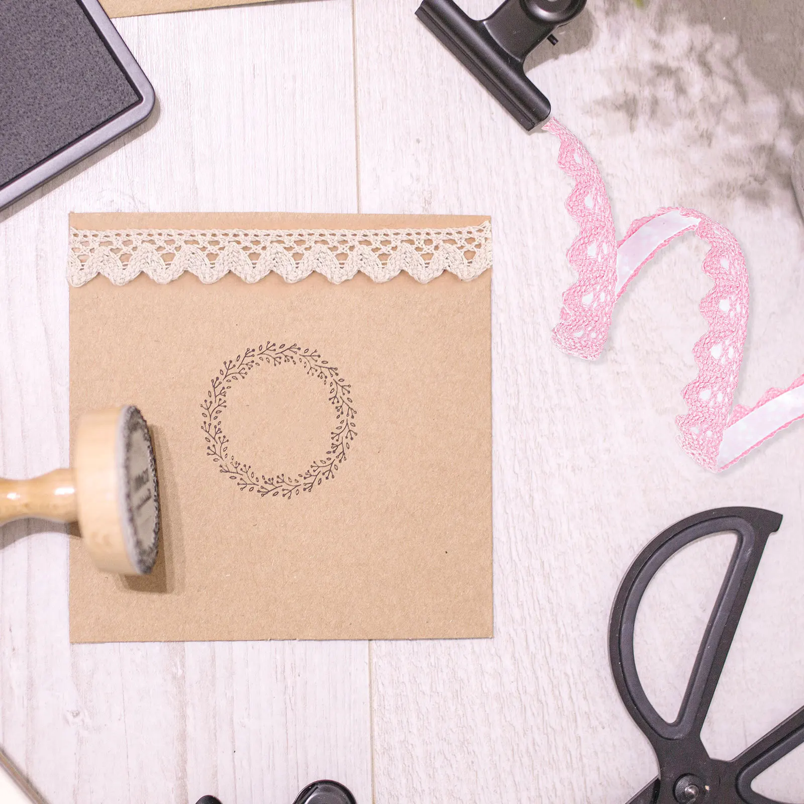 

3 Rolls Self-Adhesive Lace Tape Crochet Decorative Ribbon for Gift Wrapping Wedding Party Crafts Scrapbooking Masking Tape