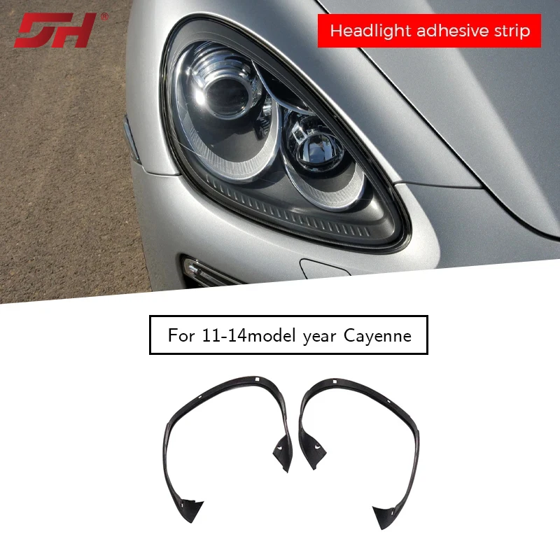 

Headlight Rubber Sealing Strip Trim Lampshade Washer Seal Strip Gasket for Porsche Cayenne 2011-2014