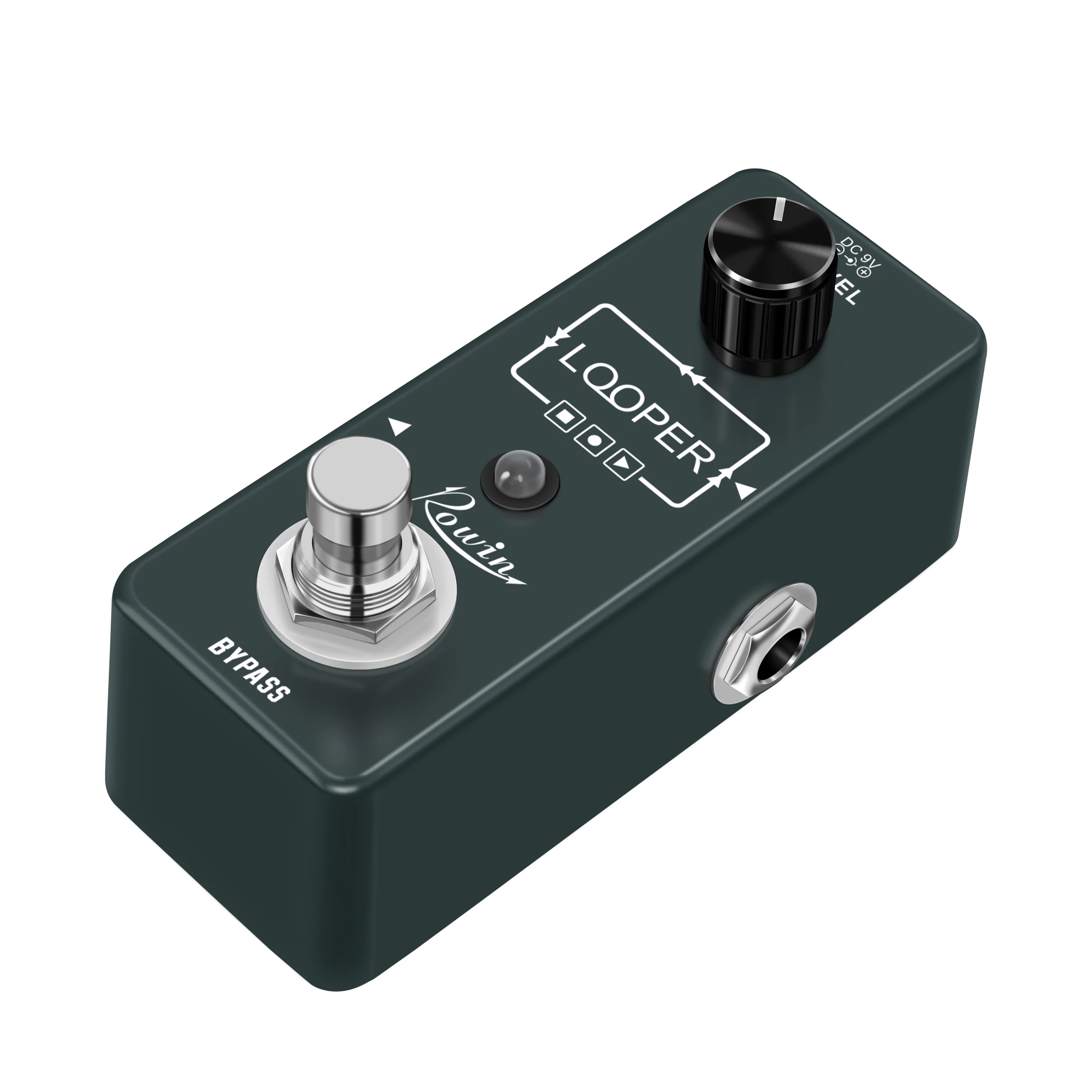 Rowin Guitar Looper Pedal Digital Looper Effect Pedals For Electric Guitar Bass 10 Min Recording Time Unlimited Overdubs
