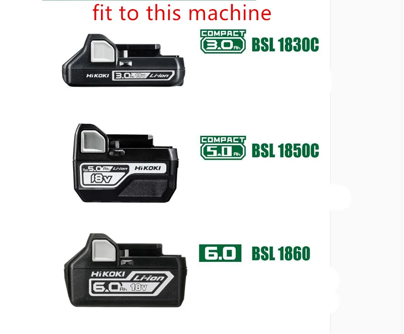 Imagem -05 - Hikoki Rebarbadora sem Carregador e Bateria G18dsl G18dsl2 para Hitachi 100 mm 18v Unidade Bare