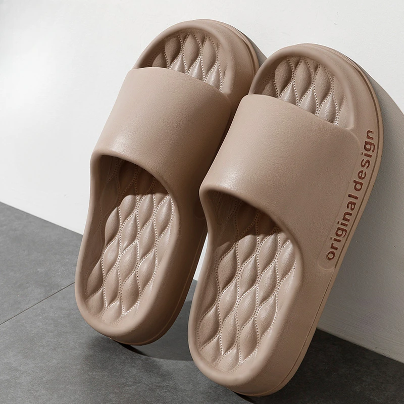 Summer Women Slippers Indoor Soft Soled Casual Slides Flip Flop Bathroom Anti Slip Flat Sandals Shoes 2024