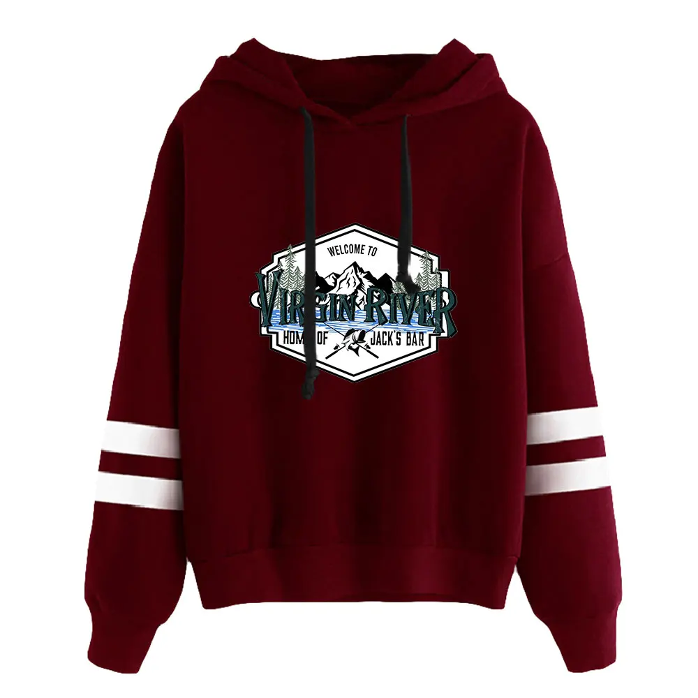 Jungfrau Fluss Saison 4 Unisex Taschen lose Barren Ärmel Sweatshirt Frauen Männer Hoodie amerikanische TV-Serie Mode Kleidung