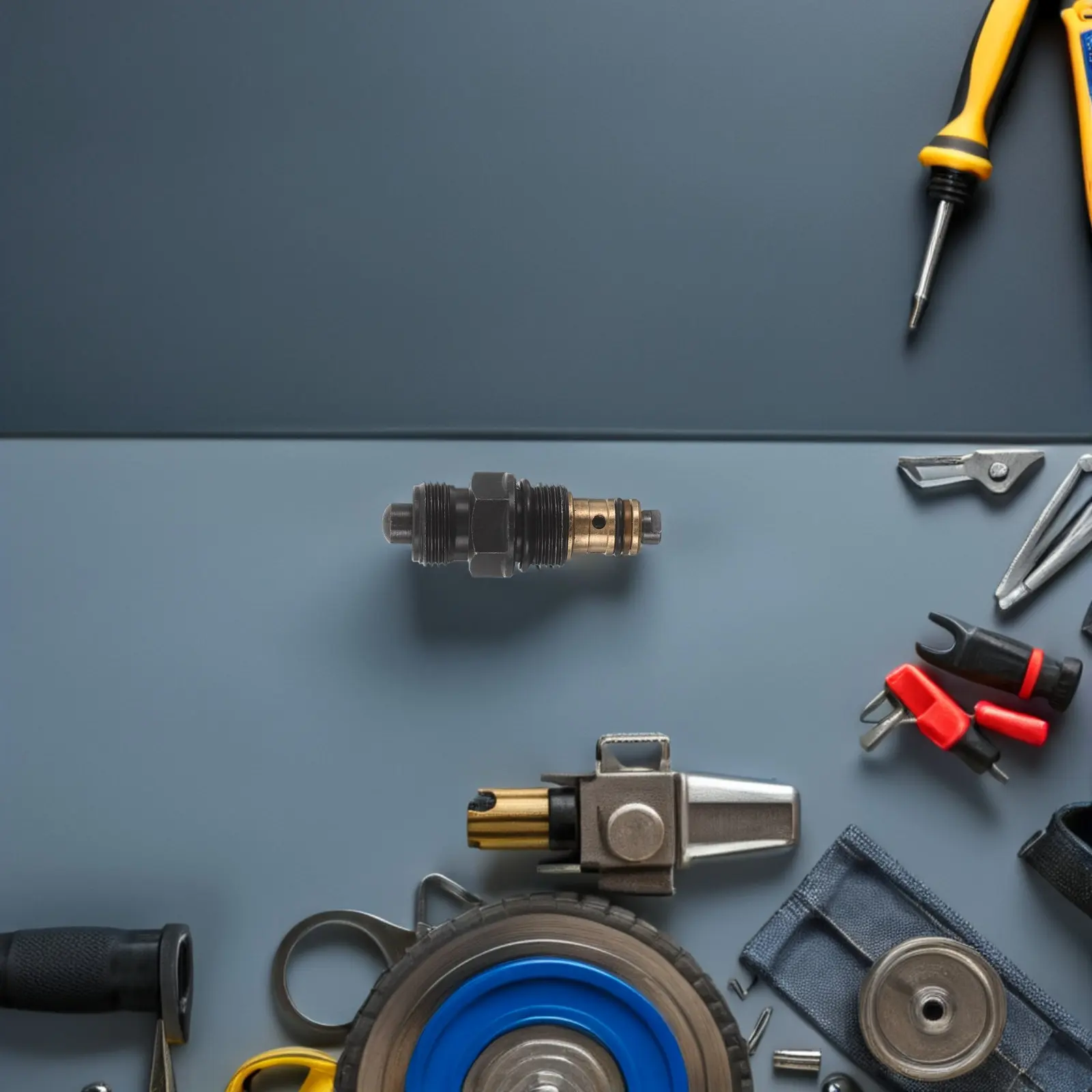 Car Lift Unloading Valve Replacement 62Mm Length 20Mm Thread Hydraulic Lowering Valve for Lifting Machine Maintenance Hydraulic