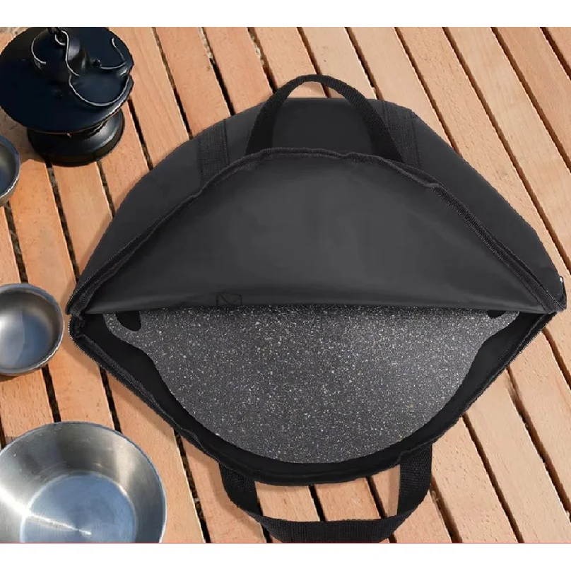 Kitchen Baking Pan Storage - Saplı Fırın Tepsisi Saklama Çantası, 600D