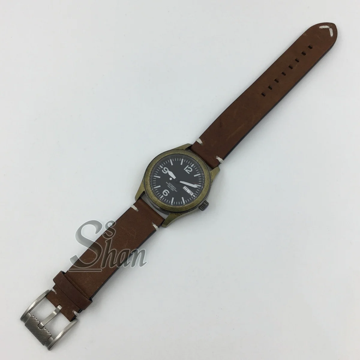 36mm/39mm vintage bronze case date and calendar window NH36 automatic movement ultra-luminous dial sapphire glass pilot's watch