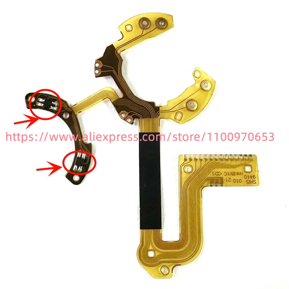 NEW Lens Aperture Flex Cable For Canon IXUS285 IXUS265 IXUS170 Flex Cable Repair Part  With socket