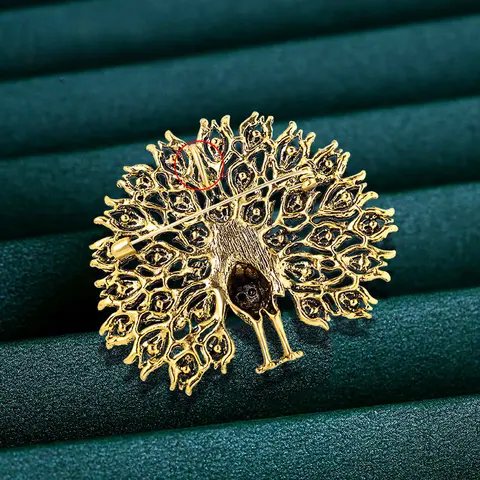 10 best sales मोर ब्रोच - №9