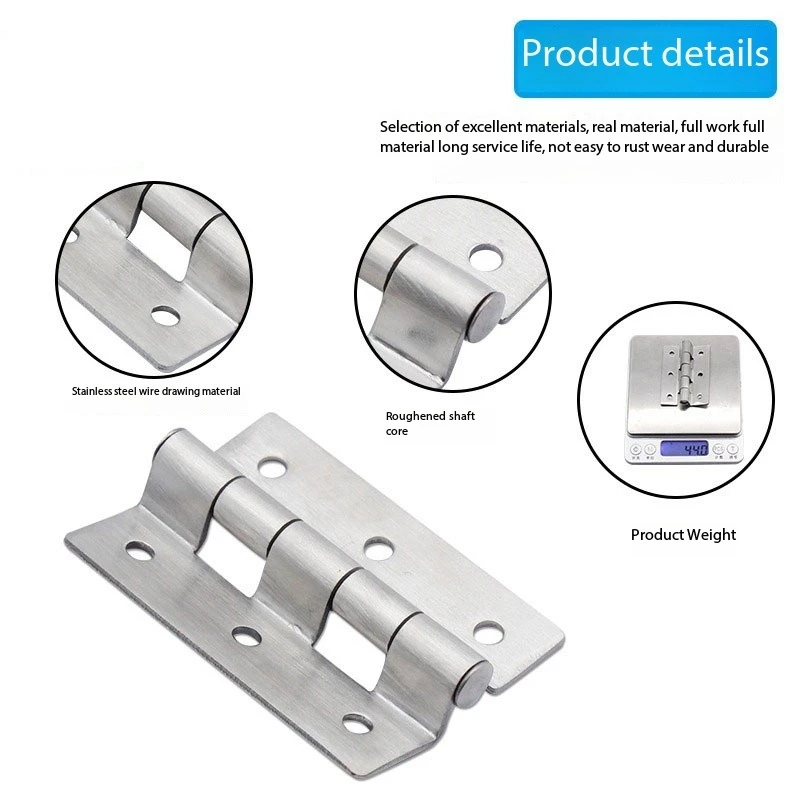hardware stainless steel bending hinge CL254 right angle hinge industrial distribution cabinet door chassis door loose leaf