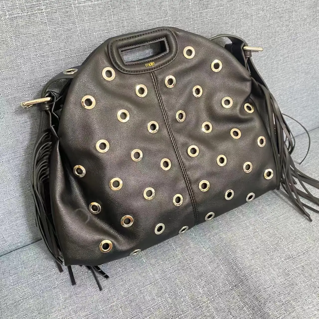 Nieuwe modieuze dames schoudertas zwart PU retro handtas luxe ontwerp casual dames crossbody tas