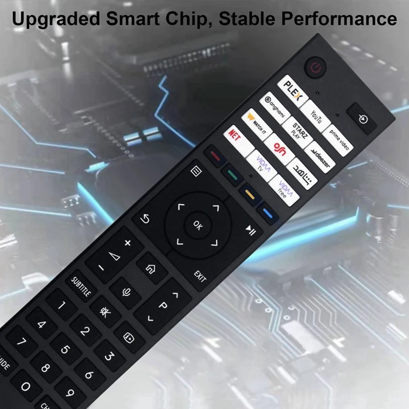 Replace CT-95043 Remote Control For Toshiba 4K Smart Android LED TV Remote Control