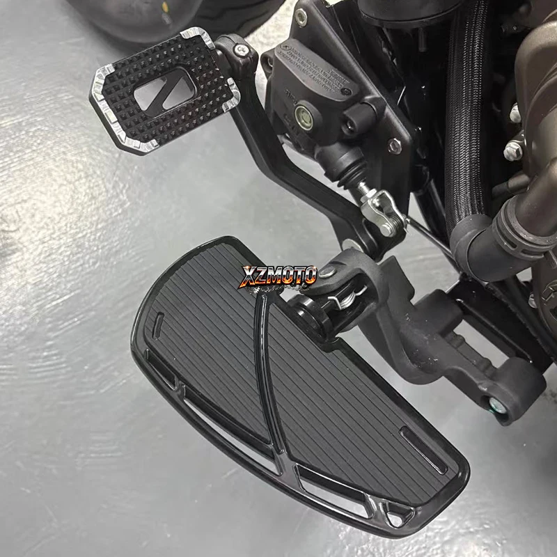For Honda Gold Wing GL1800 F6B Goldwing GL1800 2001-2024 Rider Floorboards Driver Footboard Front Foot Rest Wide Footrest Large