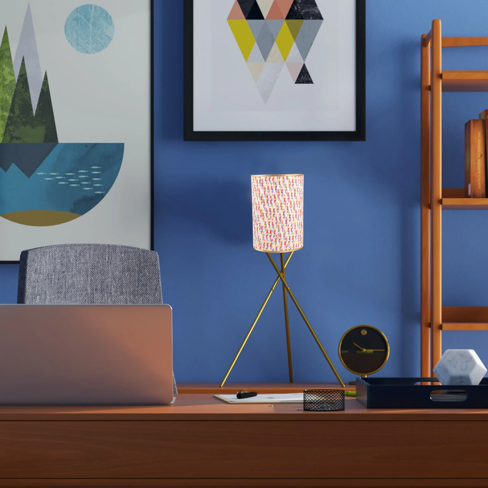 

Colorful Lampshade Replacement Imitation Rattan Rope Design Light Cover For Table Floor Lamp Style Woven Lighting