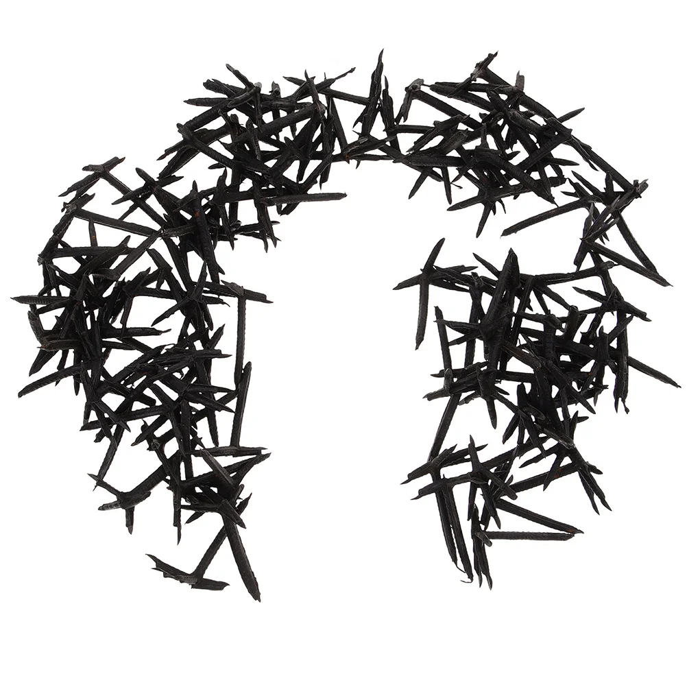 

100 шт., поддельные когти вороны, подробные имитационные ножки для Хэллоуина, установка, легко прикрепляемый реквизит для внутреннего и наружного украшения