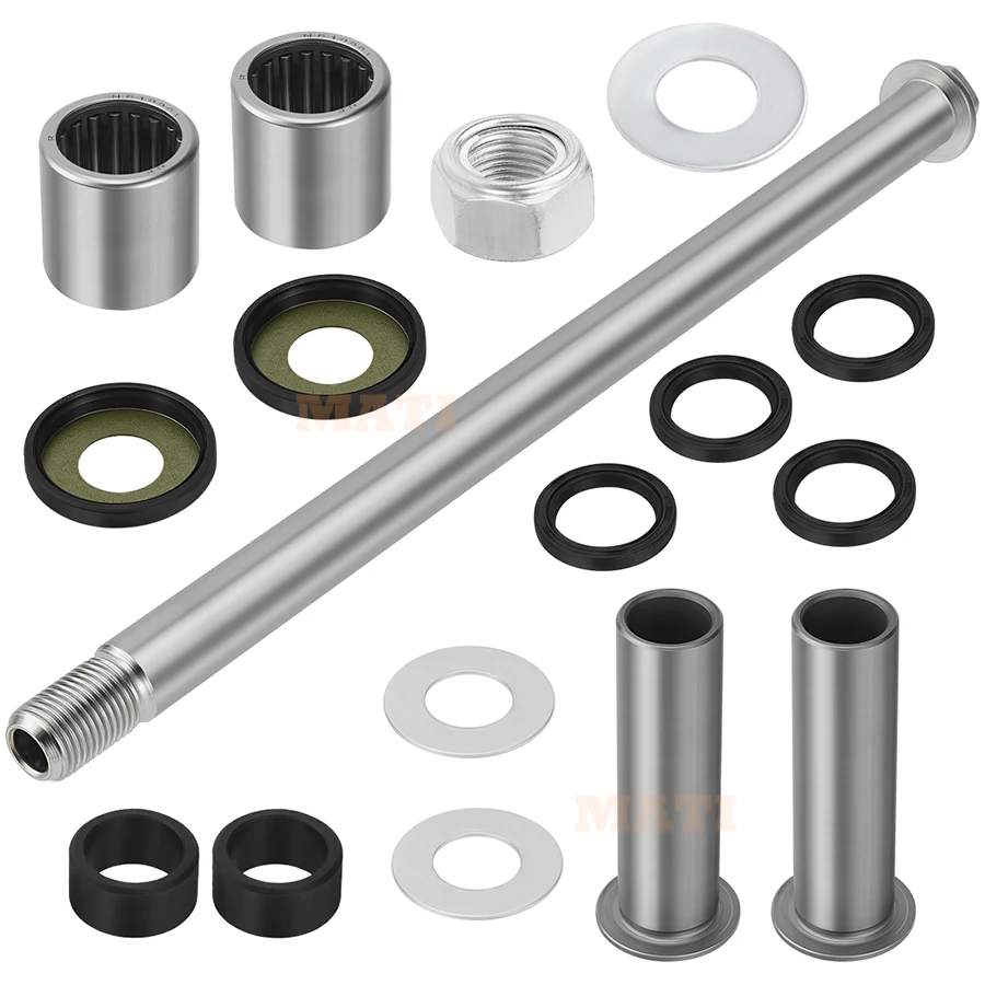 

Rear Swing Arm Bearing Seal Bushing Rebuild w/Bolt & Nut Kits For Kawasaki KFX400 2003-2006 For Arctic Cat DVX 400 2004-2008