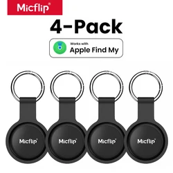 Micflip Finder Security SmartTrack Link Smart Tag With Apple Find My Key Bluetooth GPS Tracker For Earbud Luggage MFi Finder IOS