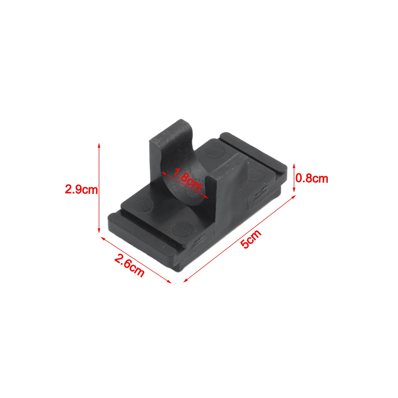 4 Pack Camping Wagon Card Buckle Attachments Plastic Slide Clamp For Folding Table Repair Desktop Trolley Bracket
