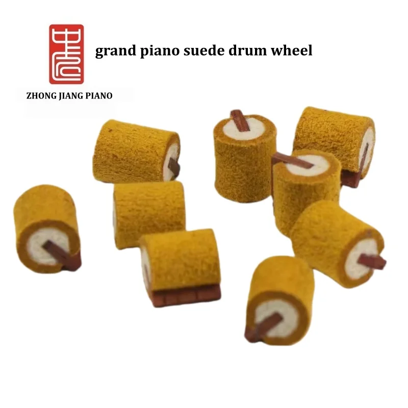 Piano Tuning Repair Tool Triangle Piano Drum Wheel Grand Piano Suede Drum Wheel Grand Piano Accessories