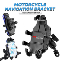 Universal Phone Holder High-Quality Shock Absorption Motos Mount For Super Soco CUx TC TCmax CPx TSx Titan Explorer Accessories
