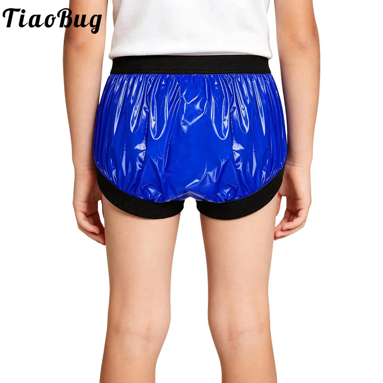 Kids Boys Girls Waterproof Swim Trunks Reusable Diaper Cover Adaptive Underwear Non-slip Elastic Bands Special Needs Patients