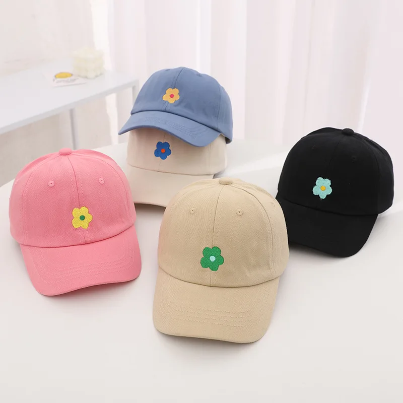 Fashion Children Baseball Cap Letter A Embroidery Adjustable Baby