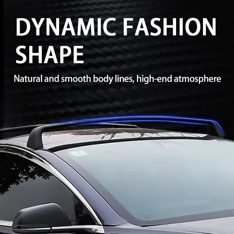 For Tesla Model Y 2021-2024 Model Y Juniper 2025-2026 Roof Rack Cross Bar Aluminum Kayak Bike Rooftop Luggage Cargo