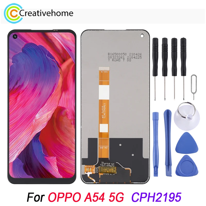 

ЖК-экран для OPPO A54 5G CPH2195, дисплей телефона и дигитайзер, полная сборка, запасная часть