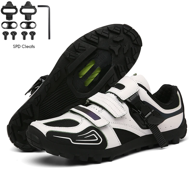 Professional Mountain Bike Shoes Cycling Sneakers MTB Men Road Speed Racing Women Bicycle Shoe Cleat Flat Sport Cycling Shoes