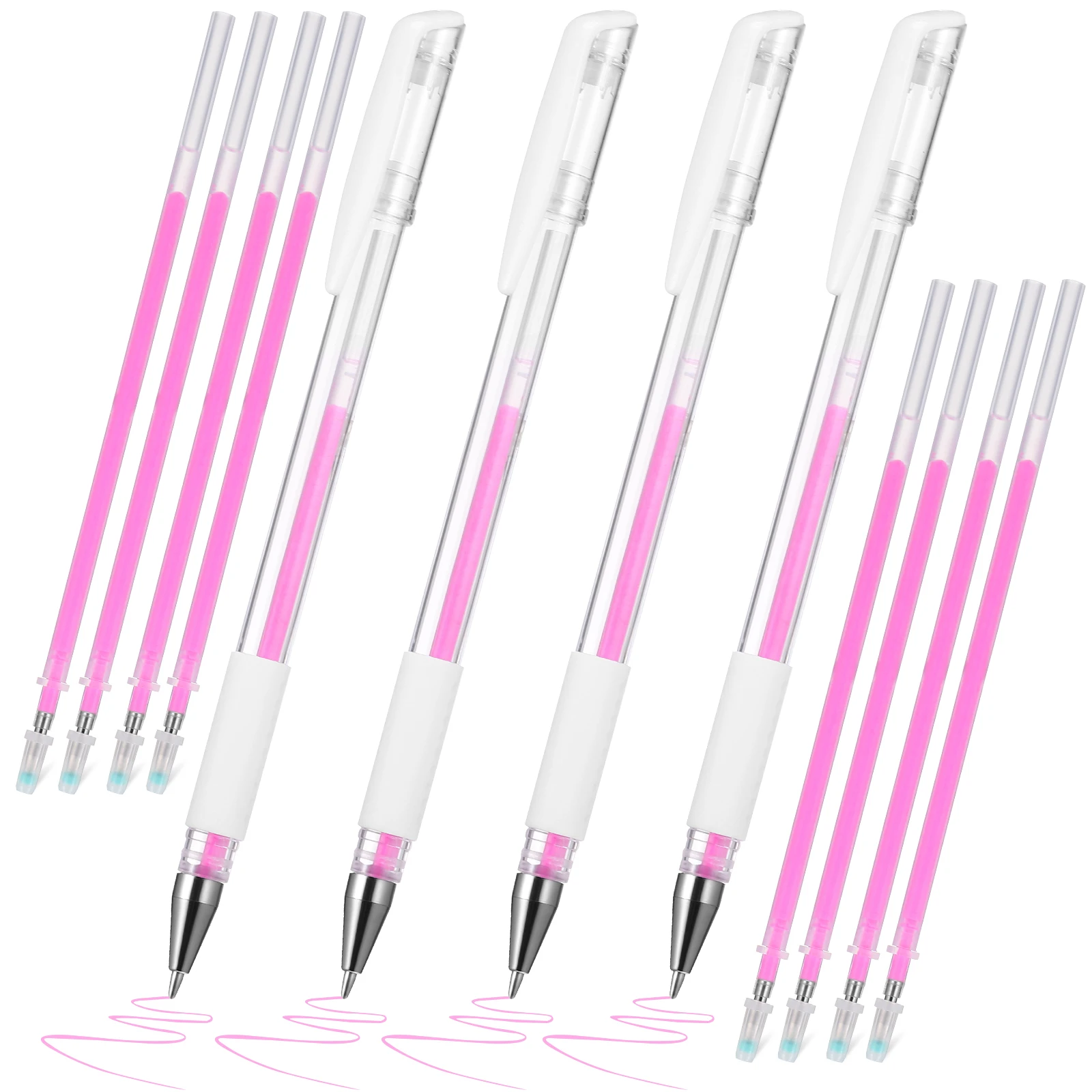 

4 Packs Eyebrow Mapping Pen 8 Cores Long Lifespan Easy Clean Tattoo Marker Pens Plastic Brow Mapping Pen Surgery Tools