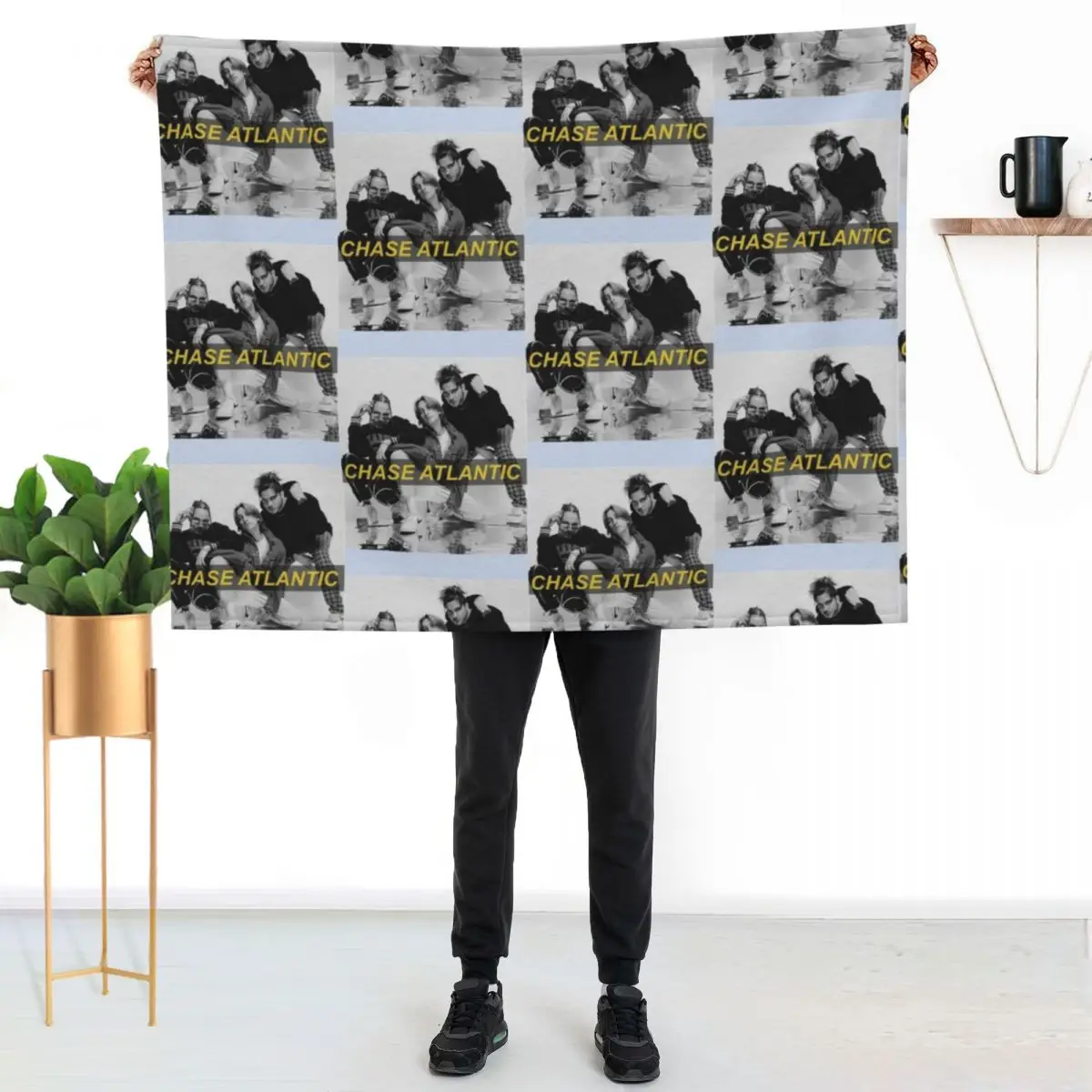 Chase Atlantic Throw Blanket Softest Plaid Multi-Purpose Soft Plush Plaid Blankets