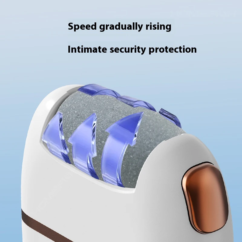 Electric Foot File Callus Remover Rechargeable Heel Cracked Dead Skin Scrubber Professional Foot Grinder Pedicure Machine Tools