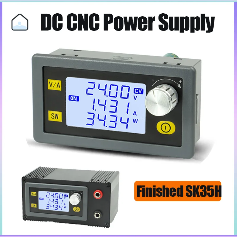 

SK35H CNC Buck Boost Converter DC Adjustable Regulated Laboratory Power Supply Constant Voltage Current Solar Charging Module