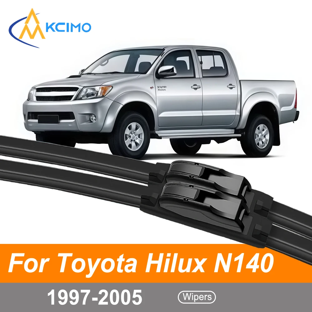 

Direct Fit Wiper Blades Set For Toyota Hilux N140 N150 N160 N170 1997-2005 Model Front Windscreen Wiper Set All-Weather
