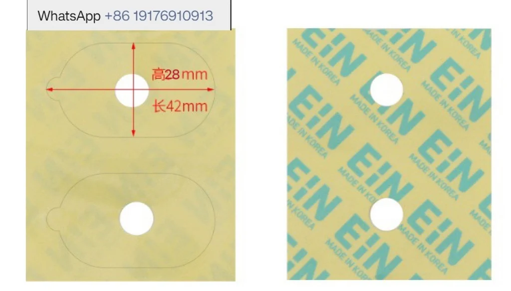 transparent protective sticker, lens anti-skid sticker, special for water-skiing film, 500 stickers per box.