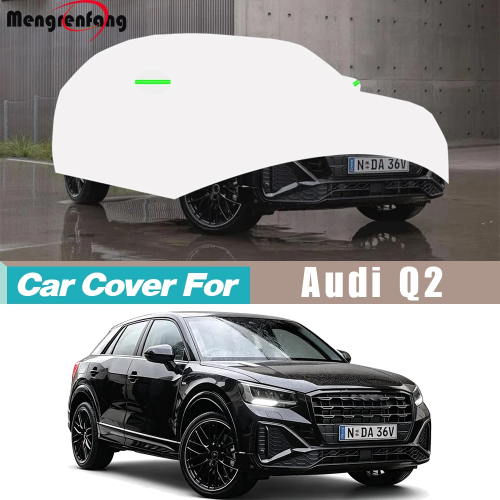 Windproof Car Cover SUV Anti-UV Sun Rain Snow Dust Resistant Cover For Audi Q2 2017-2027