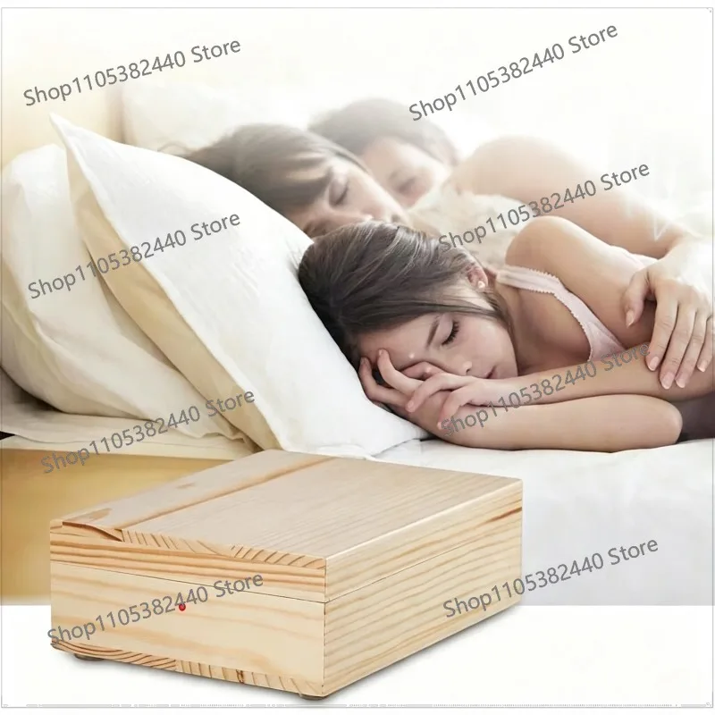 Schumann Wave Generator 783Hz, Earth Resonance Frequency Wooden Box, Sleep Aid Audio Device for Relaxation