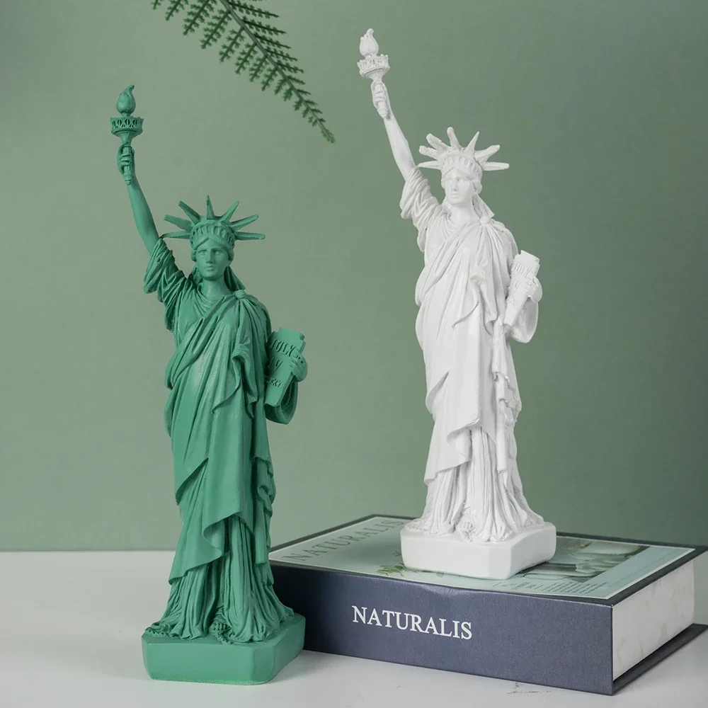 Vilead 30cm Statue of Liberty Model Desk Accessories Collectibles Travel Souvenirs New York Office Home Interior Room Decoration
