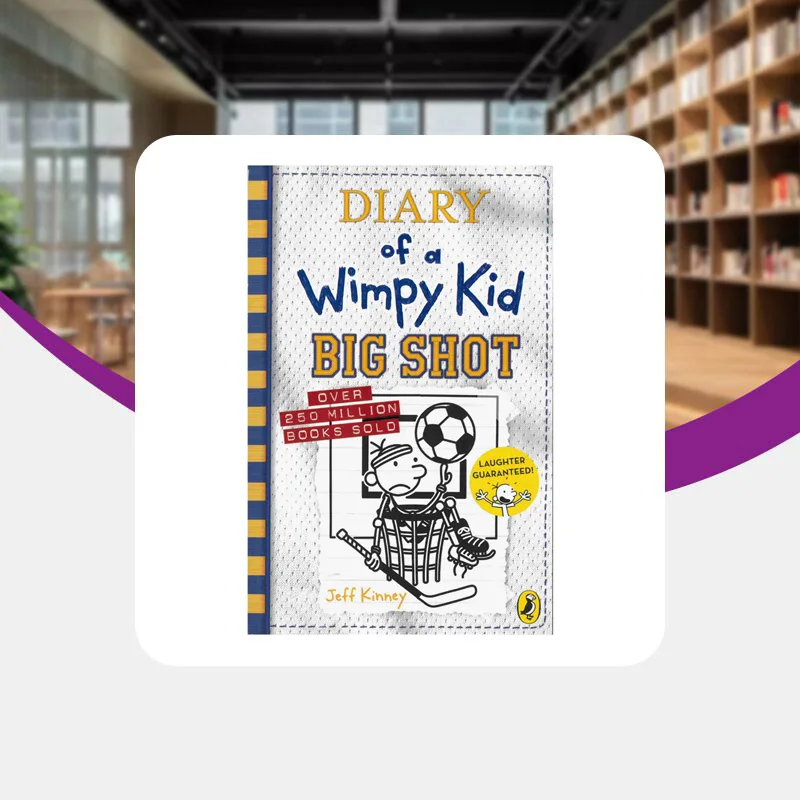 Diary Of A Wimpy Kid Book 16Big Shot Jeff Kinney Penguin Random House Childrens UK 9780241396988 Book