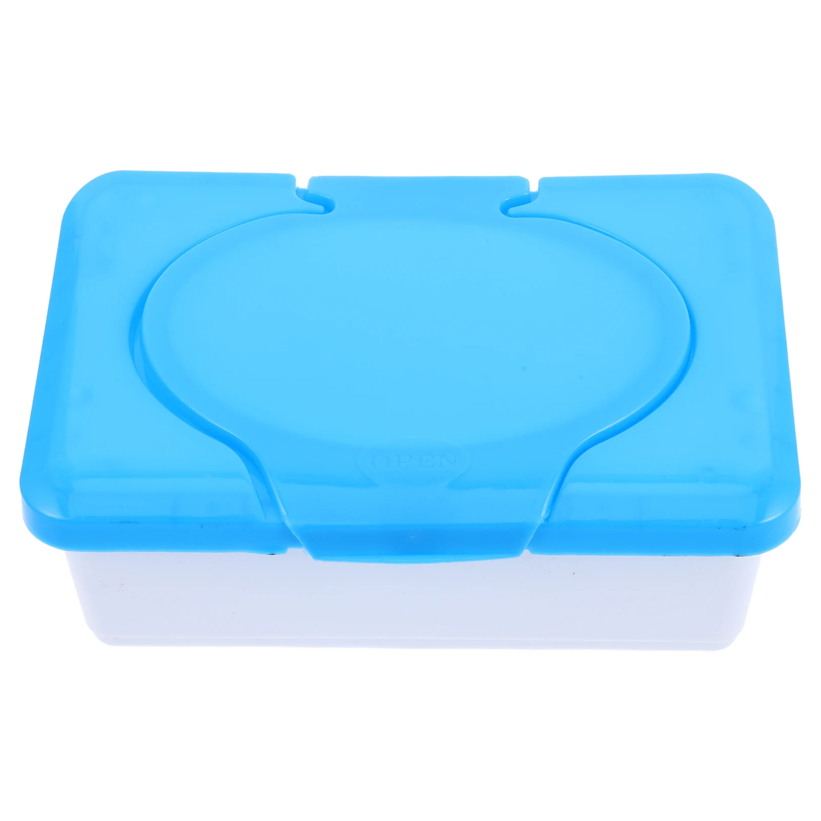

Wipes Box Baby Wipe Holder Container Dispenser Plastic Storage Travel Large Capacity Moisture Retention Easy Clean Portable