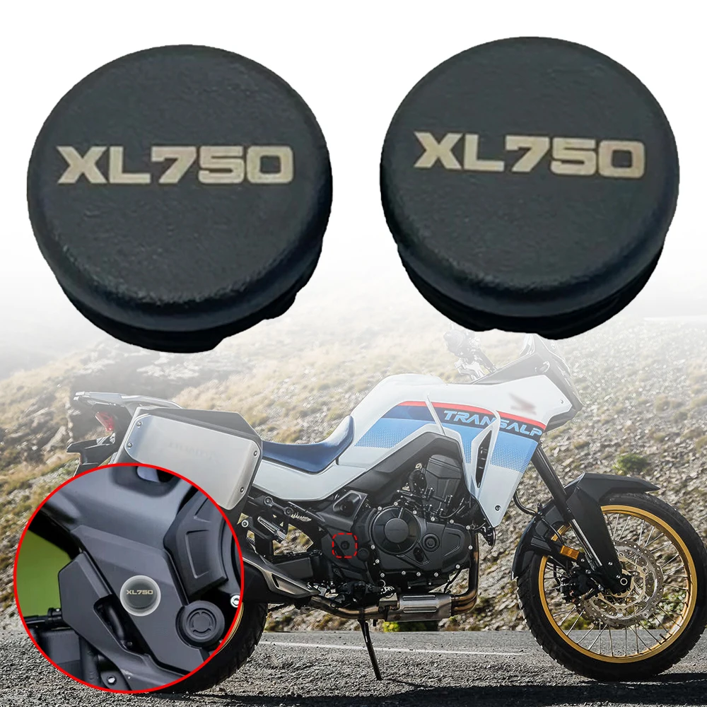 

2PCS ABS Frame End Caps Motorcycle Accessories Decorative Frame Hole Cover Caps Plug Fit For Honda XL750 Transalp XL 750 2023
