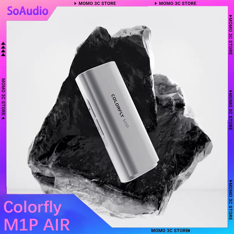 

Colorfly M1P AIR Portable HiFi DAC Headphone Amp Lightweight Aluminum Alloy Audio Decoder 125dB PCM 32Bit/768kHz 3.5/4.4mm