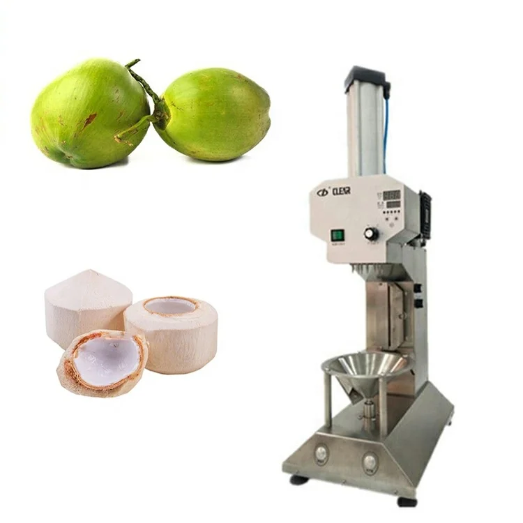 FOODLINE Coconut Machine Heavy‑duty Coconut Dehusking Machine For Tropical Fruit Processing Farm Easy To Operate Equipment