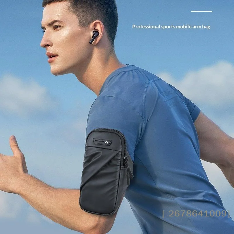 ⚑Universal Armband Phone Key Pouch Outdoor Waterproof Fitness Running Sport Arm Cell Phone Holder With Headphone Jack Phone Bag